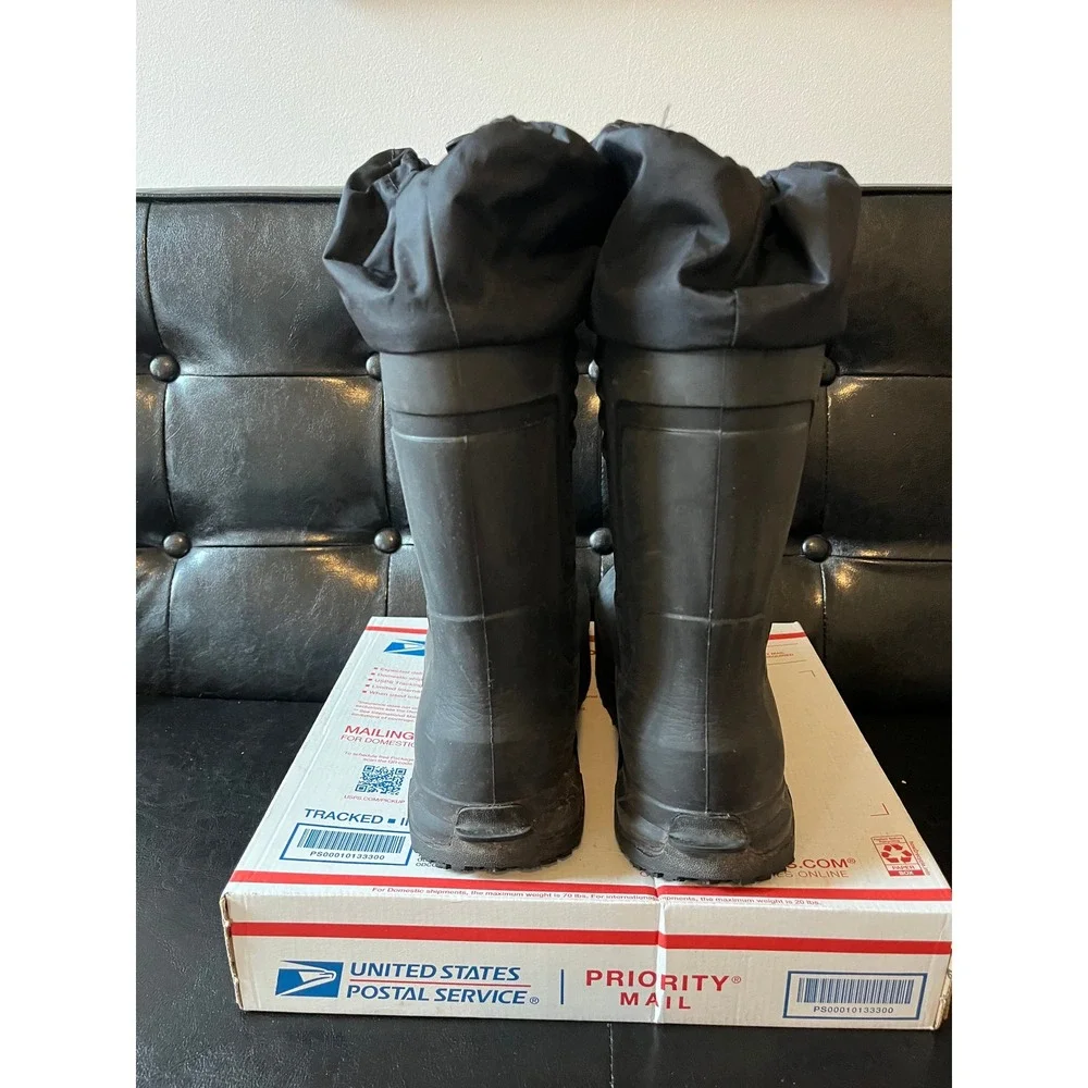 ACE Work Boots Bullfrog Elite CT Composite Toe Black Rubber Safety Boots